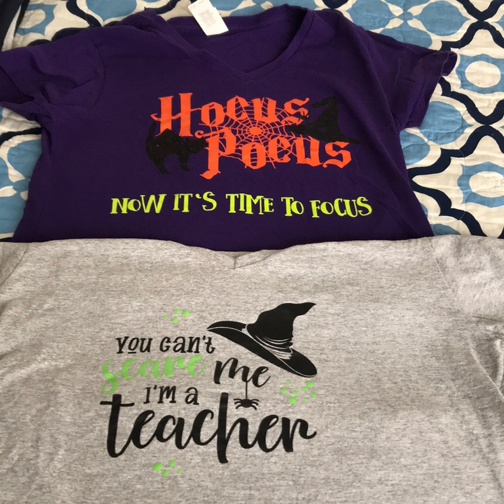 Halloween Teacher T-shirts
